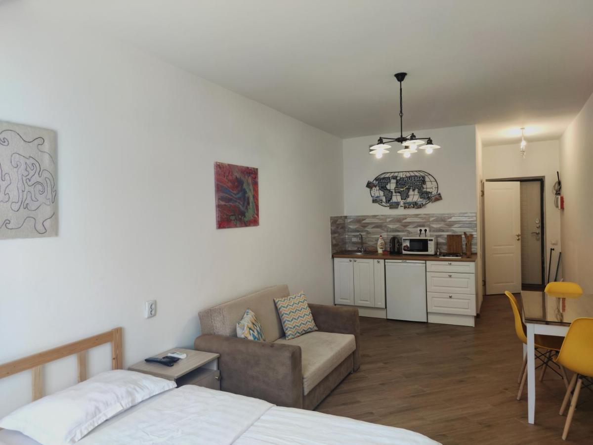 Loftik Apartments Shevchenko Street 阿拉木图 外观 照片
